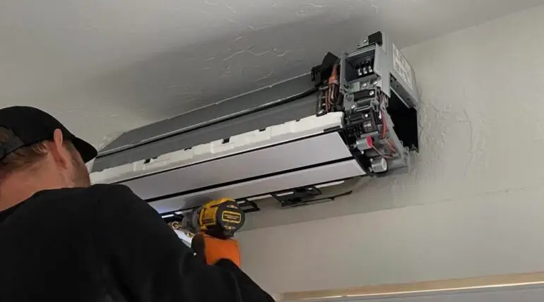 Process of mini-split system installation