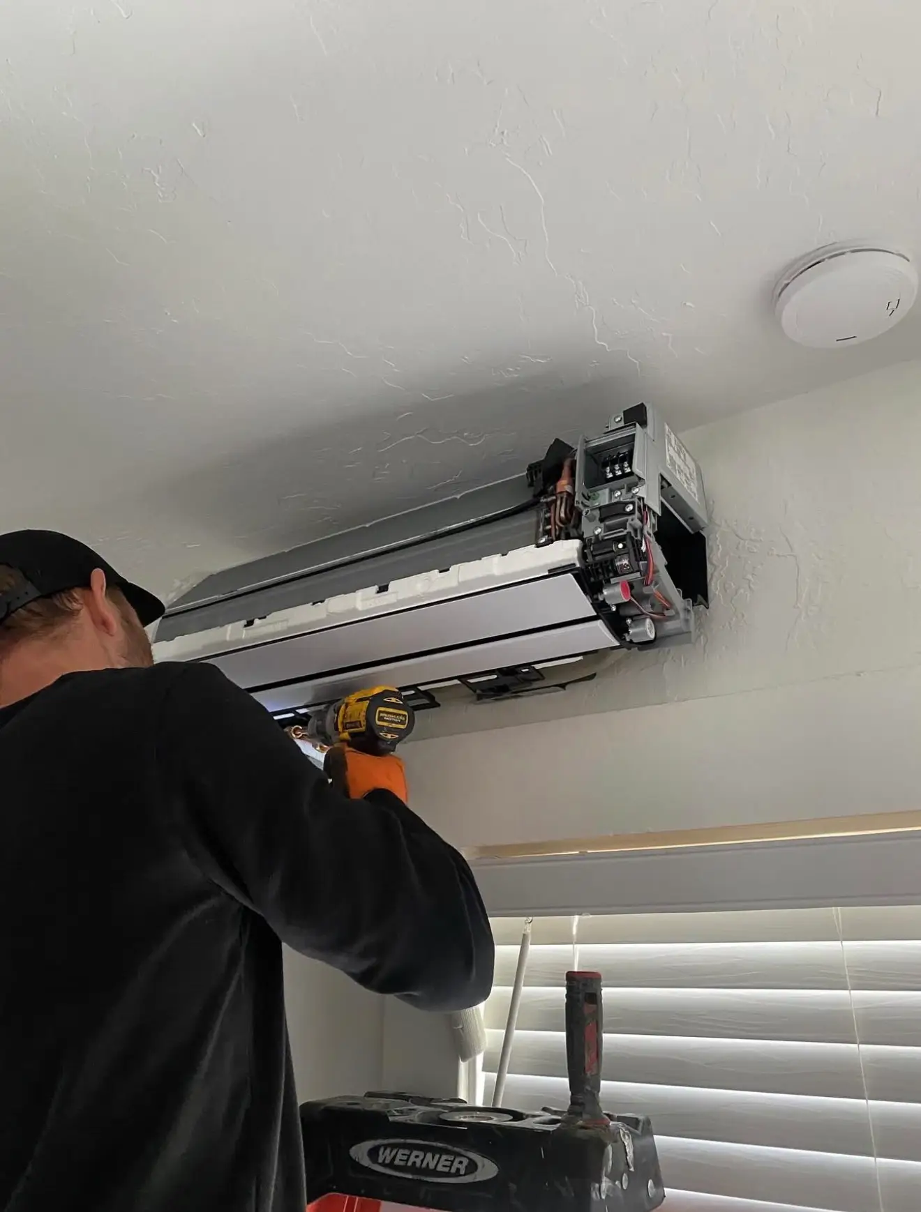 Process of mini-split system installation